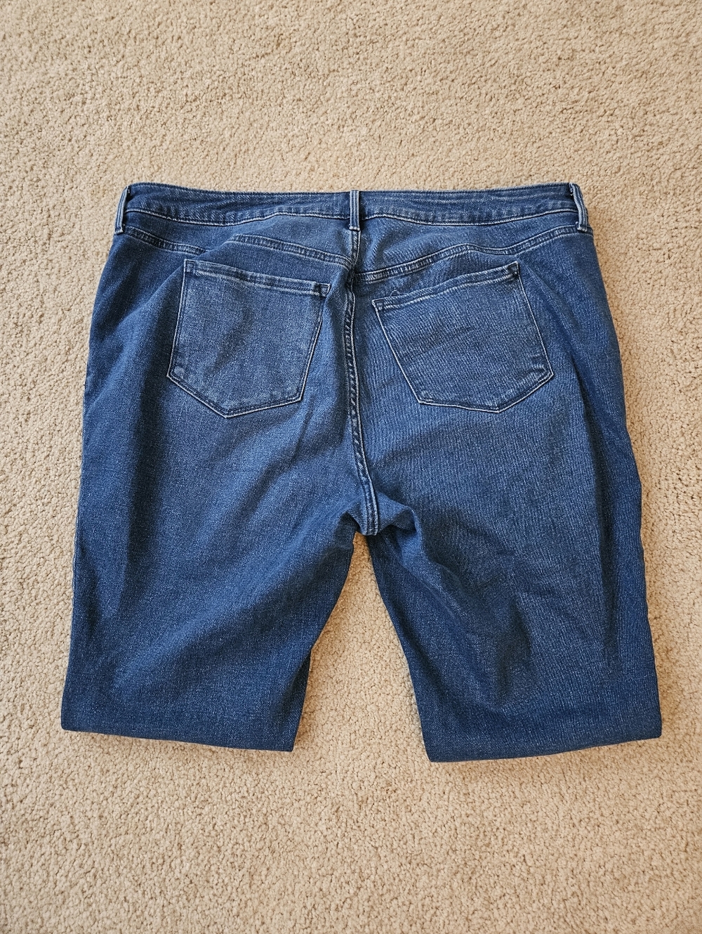 Old Navy High Rise Wow Super Skinny Dark Blue Women's Jeans Size 22 - Picture 10 of 10